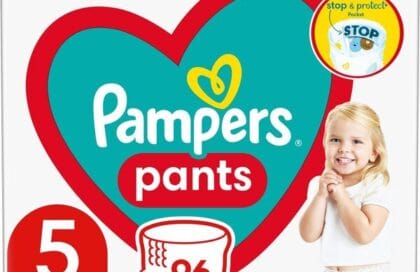 PAMPERS Дитячі одноразові підгузки-трусики Pants Junior (12-17кг) Мега 96шт  Відгуки_65da3a7028410.jpeg