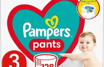 PAMPERS Дитячі одноразові підгузки-трусики Pants Midi (6-11кг) Мега 128шт  Відгуки_65da3acd18943.jpeg