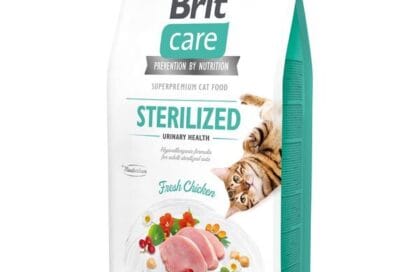 Сухий корм для стерилізованих котів Brit Care Cat GF Sterilized Urinary Health з куркою, 7кг Відгуки_65d843244da9e.jpeg