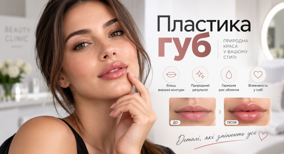 Чим хейлопластика відрізняється від філерів, як проходить відновлення, які є протипоказання і за якими ознаками обирати хірурга.