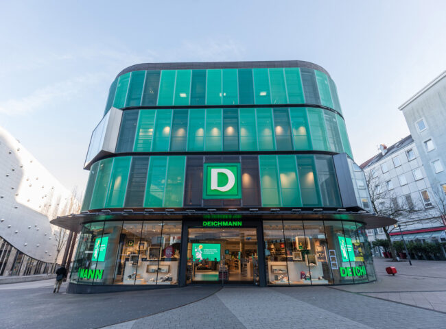 Фасад магазину Deichmann на Limbecker Platz в Ессені