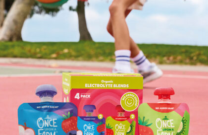 Once Upon a Farm: продукція Electrolyte Blends на спортивному майданчику