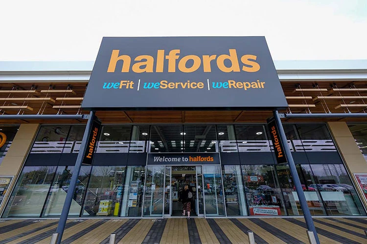 Інтернет-магазин автоаксесуарів «Halfords», онлайн