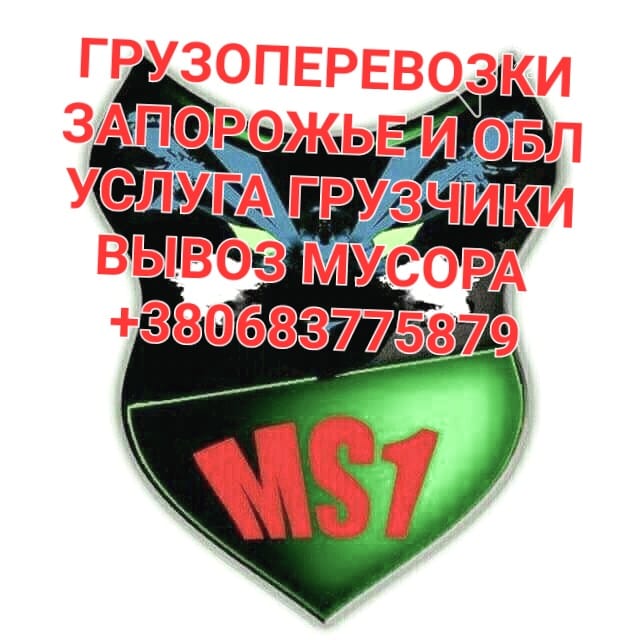 MS1 грузоперевозки по Запорожье и всей Украины